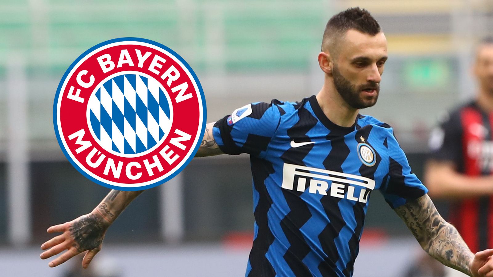 GFX Marcelo Brozovic Inter FC Bayern