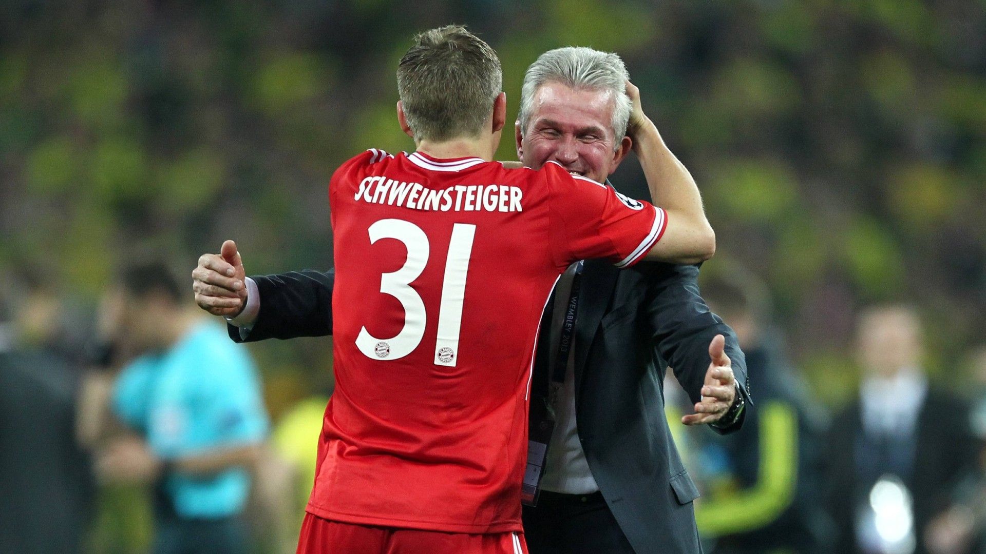 ONLY GERMANY Bastian Schweinsteiger Jupp Heynckes 25052013
