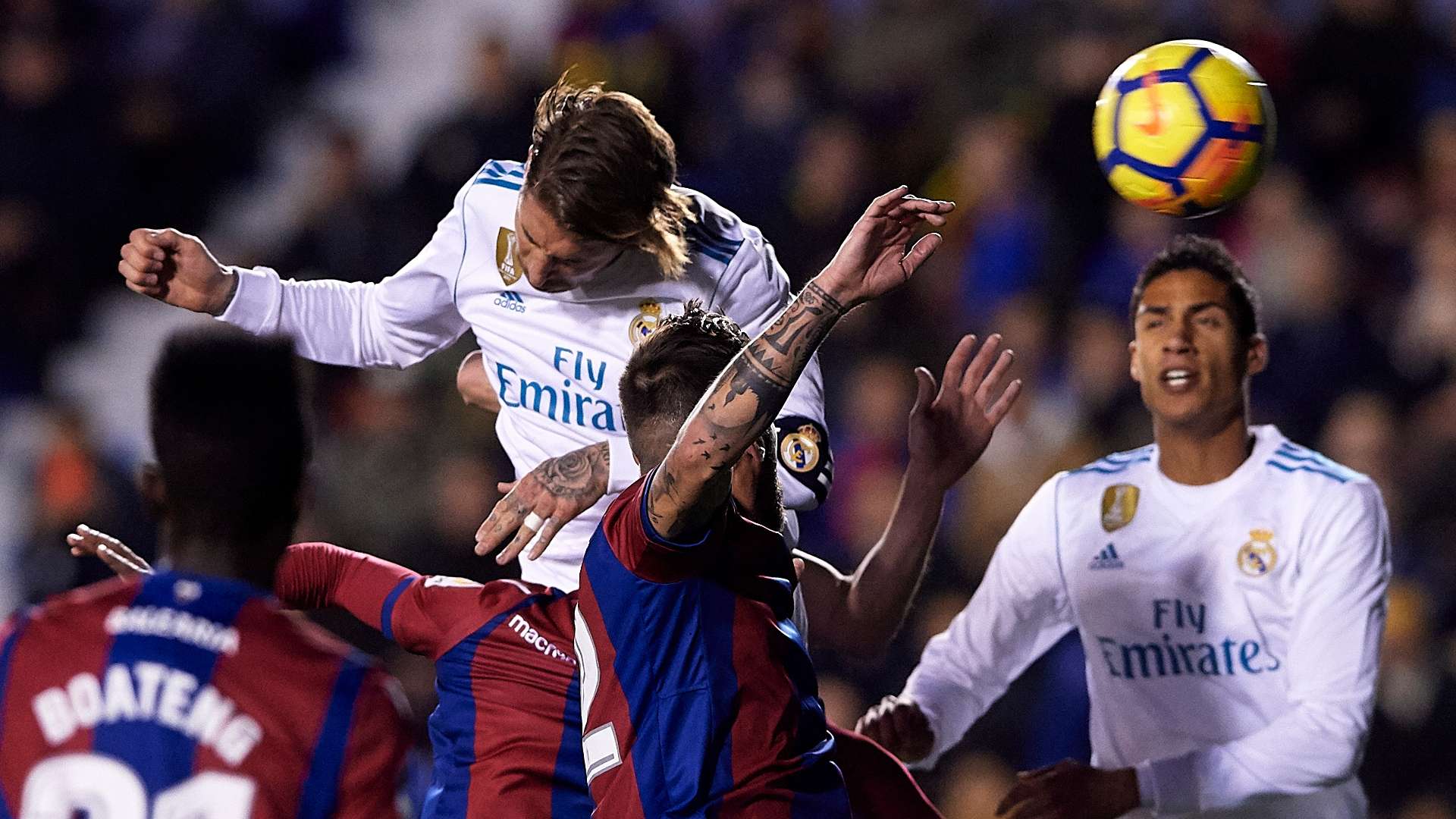 Sergio Ramos Real Madrid Levante