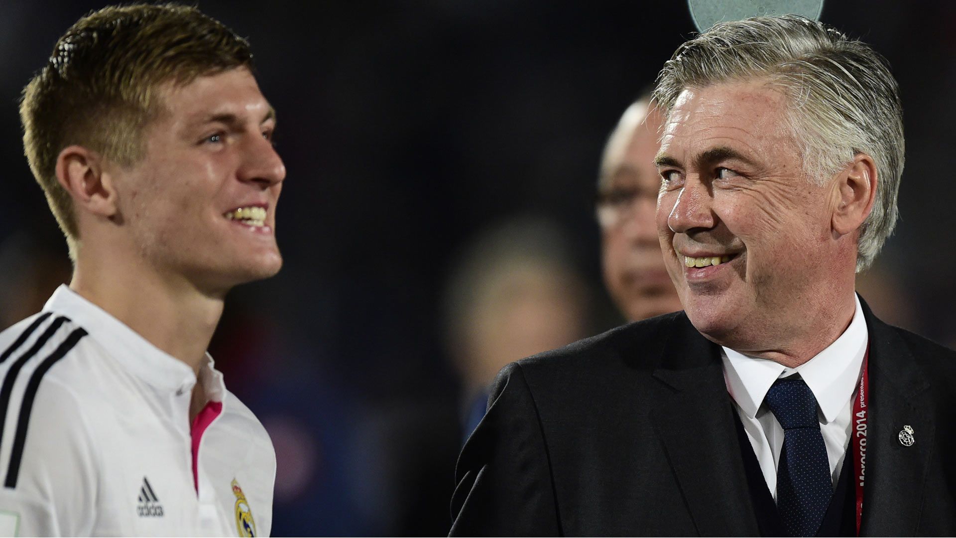 Toni Kroos und Carlo Ancelotti