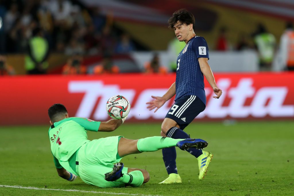 Takumi Minamino Japan Qatar AFC Asian Cup Final