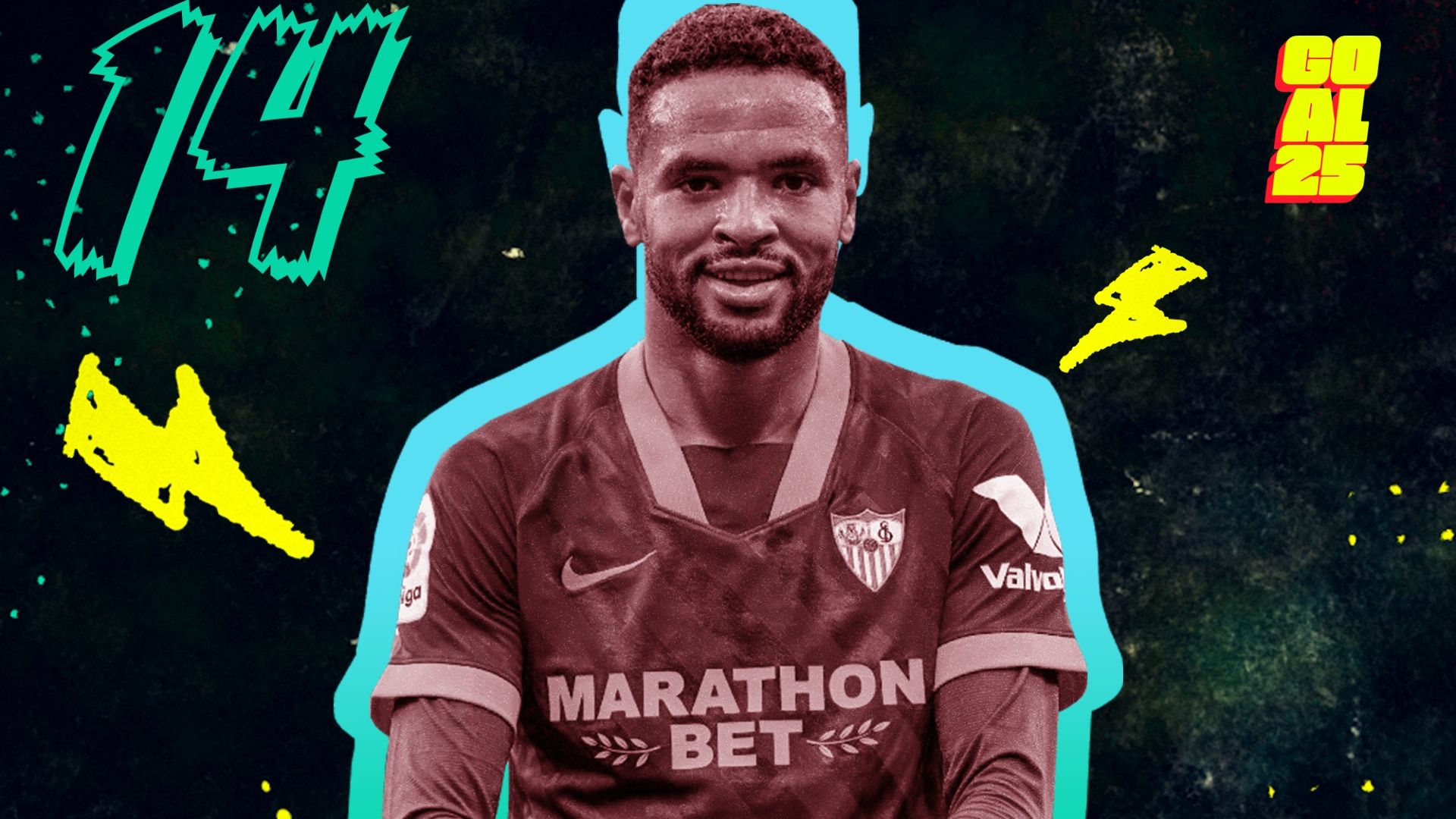 Goal 25 2020 14 Youssef En-Nesyri Sevilla Morocco