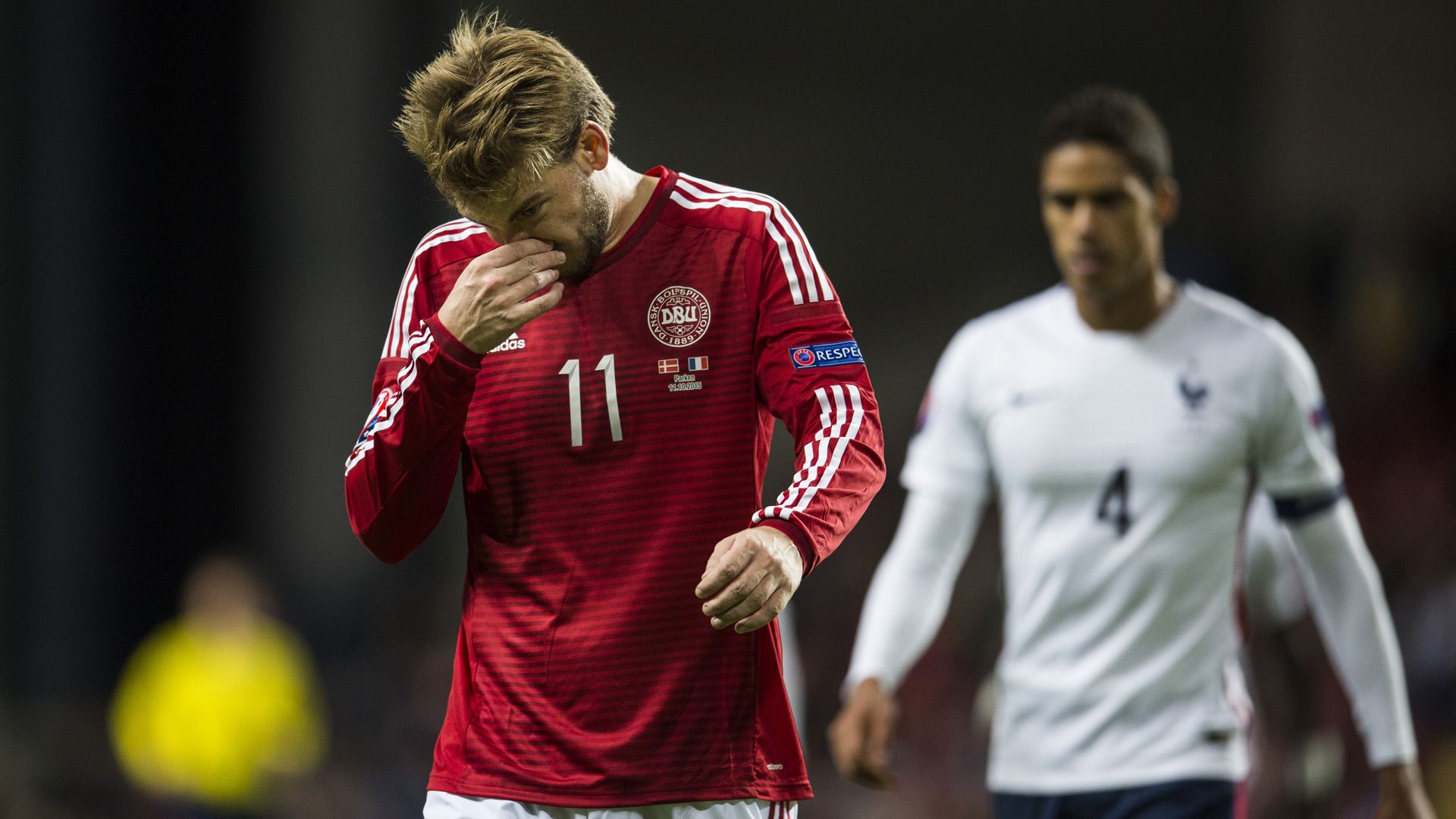 Nicklas Bendtner Dänemark 11102015