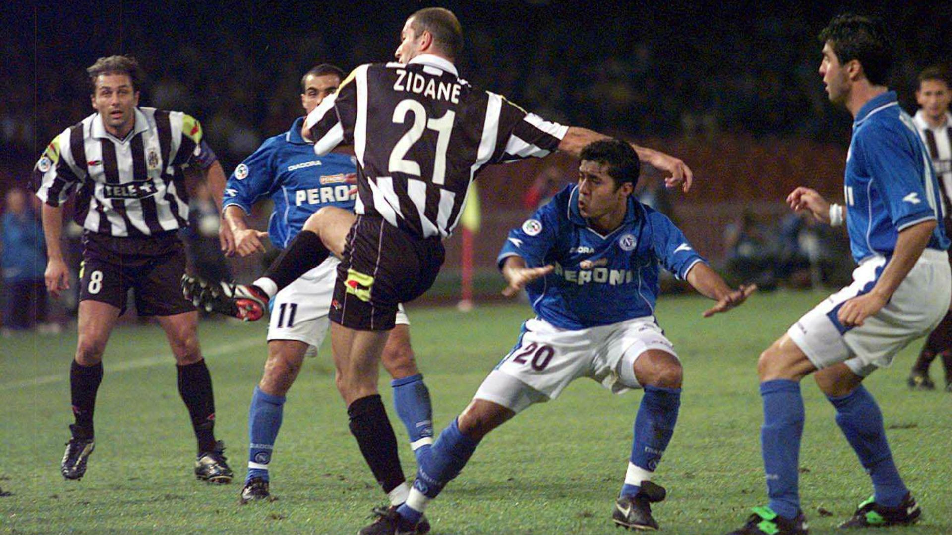 Zinedine Zidane Napoli Juventus Serie A 09302000
