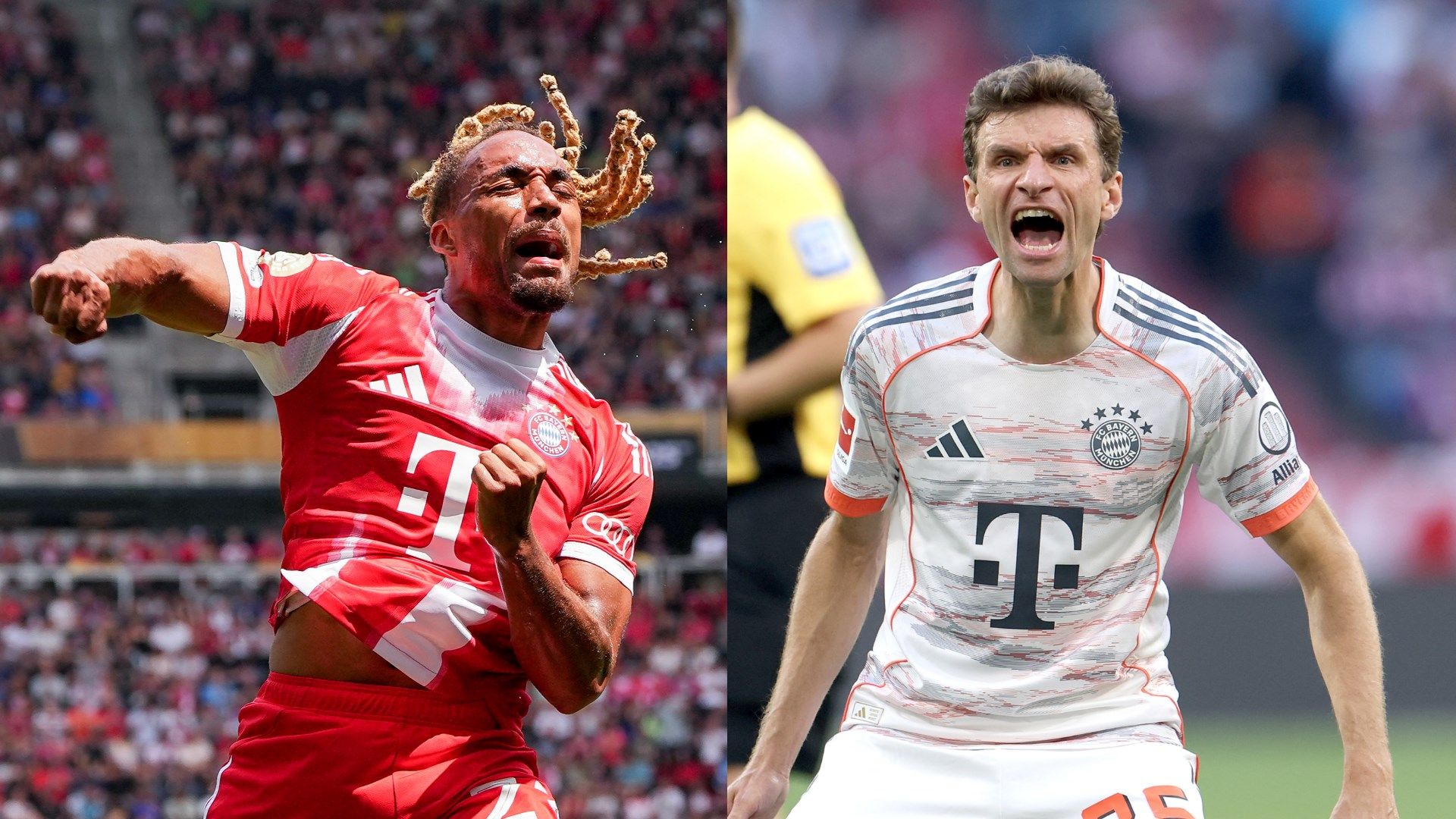 Bayern 2024-25 home and away kits