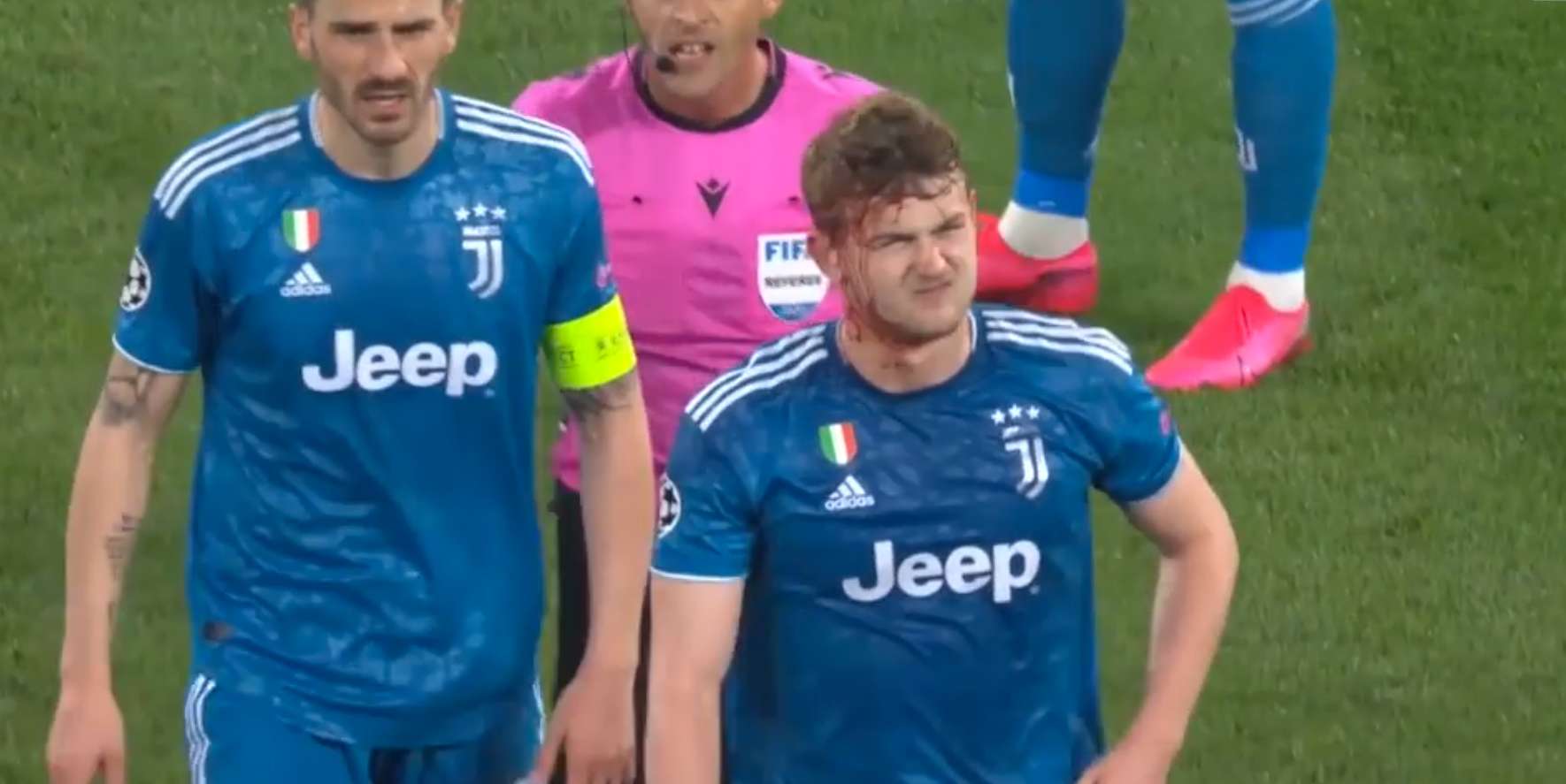 Matthijs de Ligt Juventus Lyon 2020