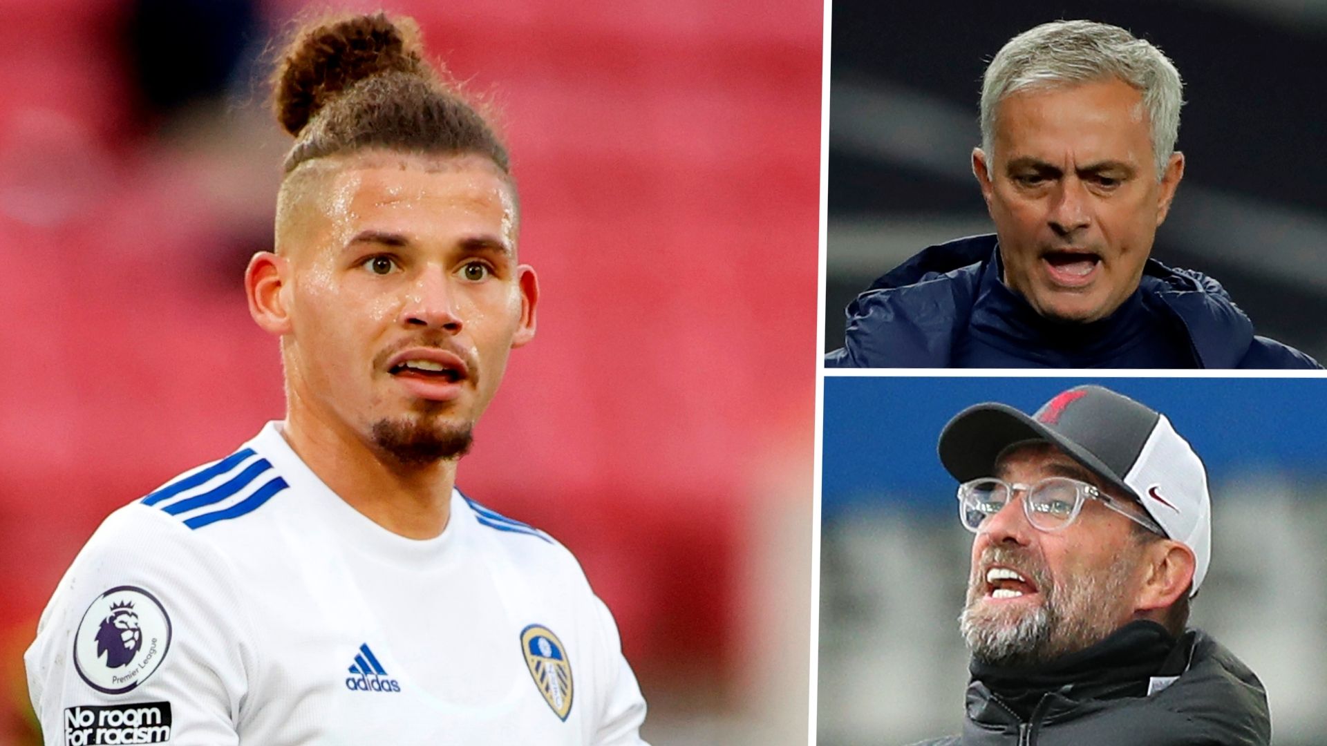 Kalvin Phillips, Jose Mourinho, Jurgen Klopp