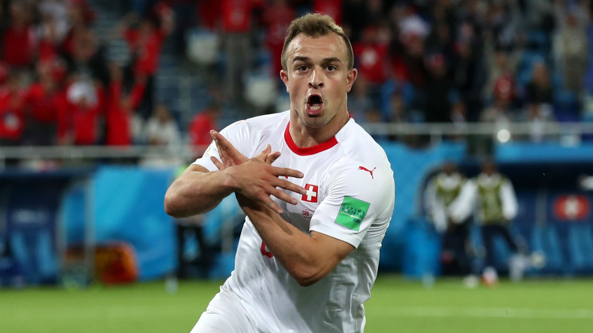 Xherdan Shaqiri Switzerland Serbia World Cup 2018