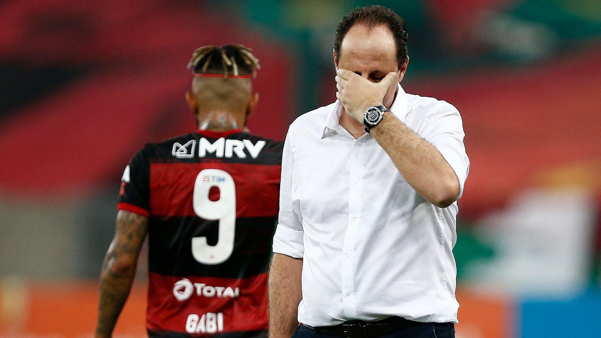 Rogério Ceni Gabigol Flamengo Fluminense Brasileirão 07 01 2021