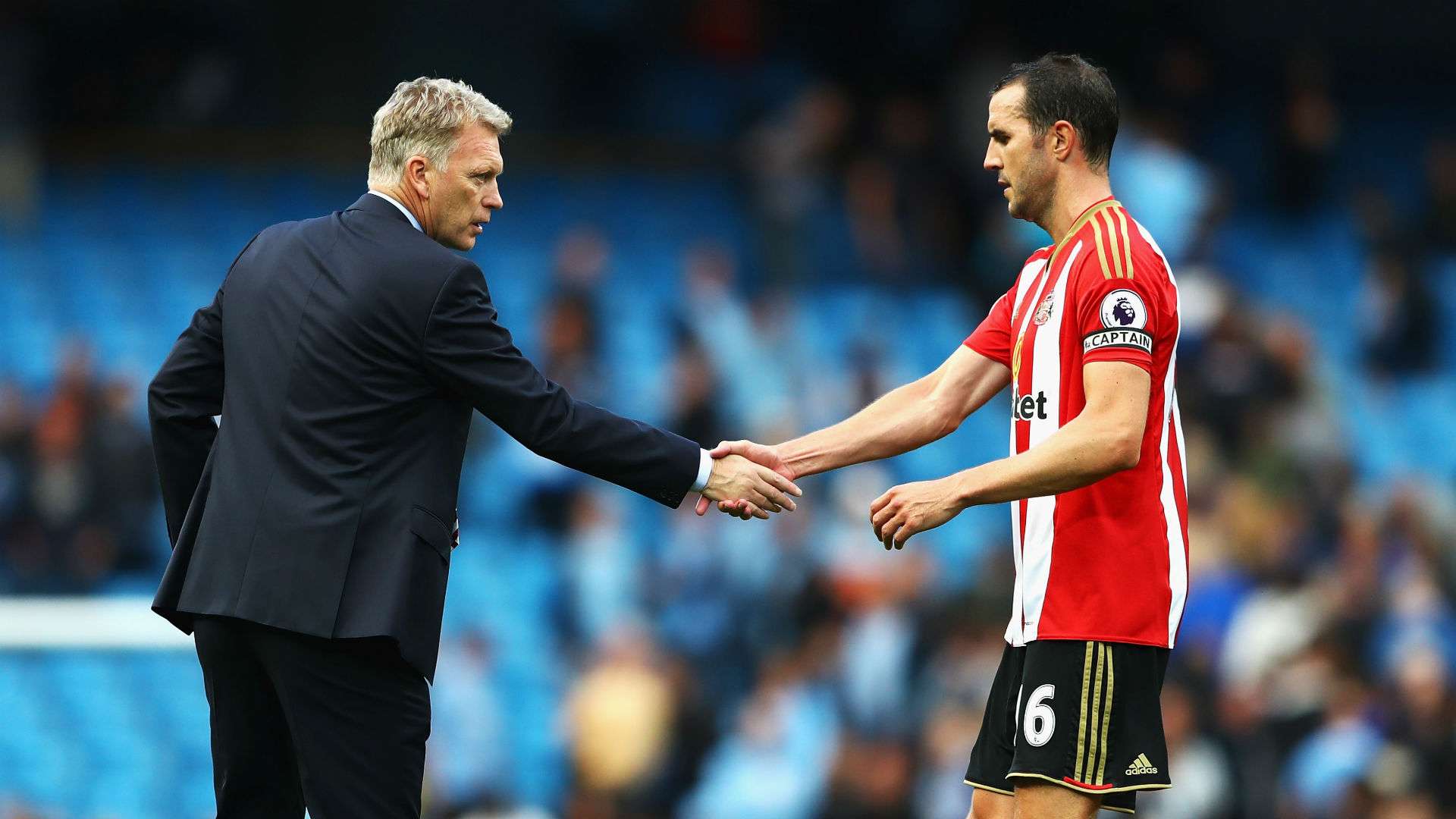 David Moyes John O'Shea Sunderland 13082016