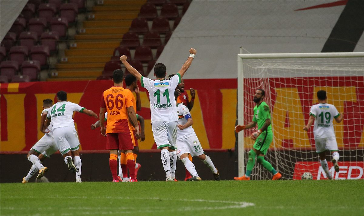 Alanyaspor Goal Celebration vs. Galatasaray 10/19/20