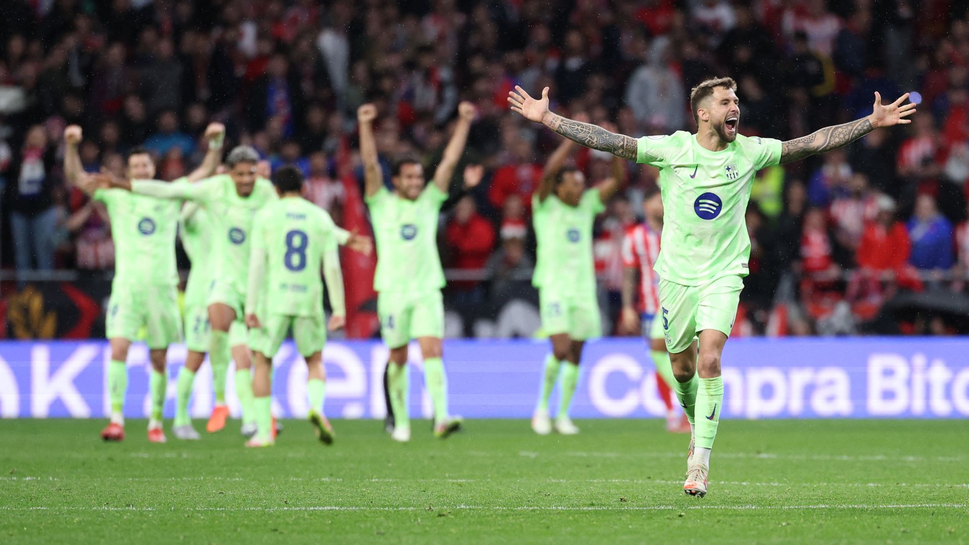 Copa del rey semi-final - Madrid vs Barcelona