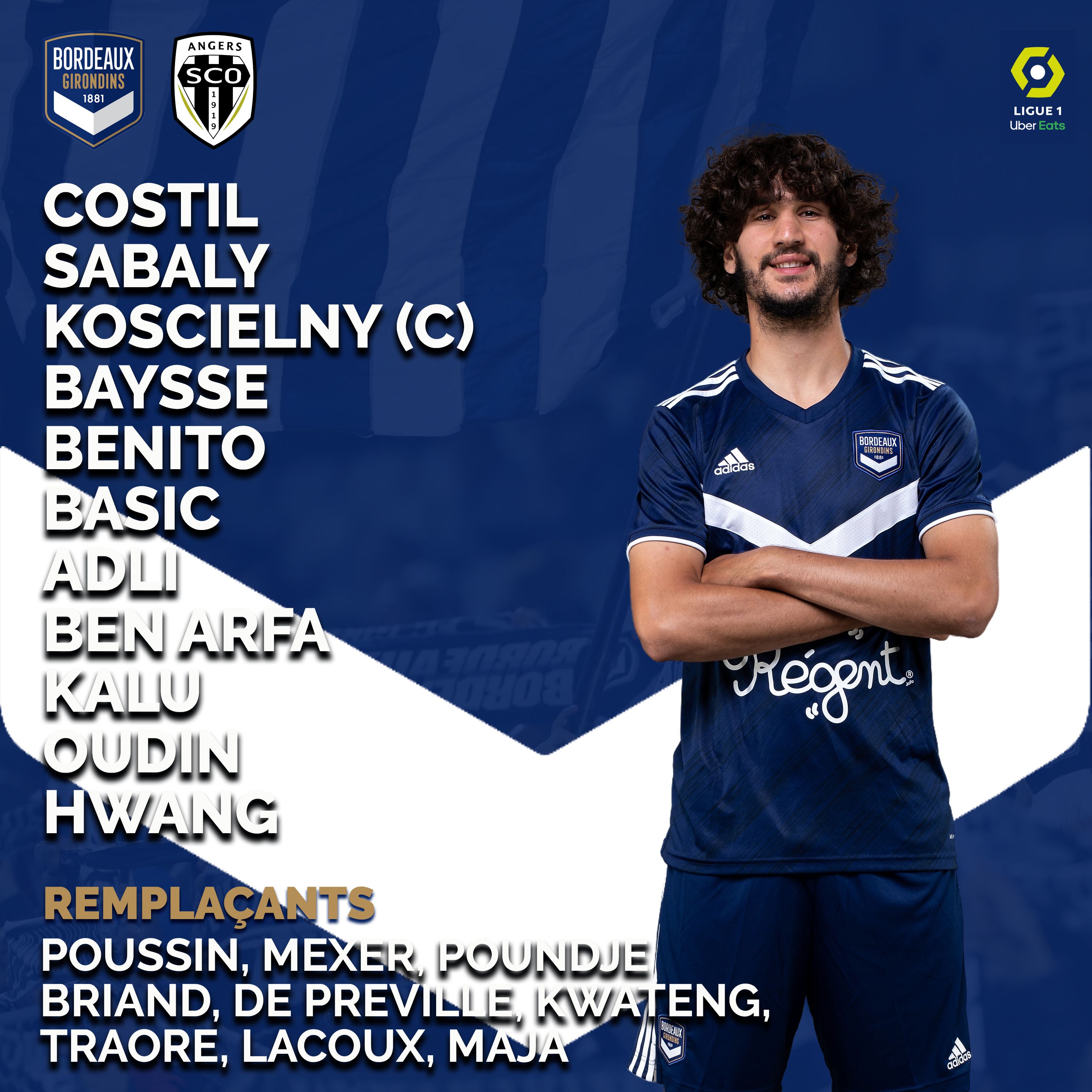 FC Girondins de Bordeaux vs Angers S.C.O.