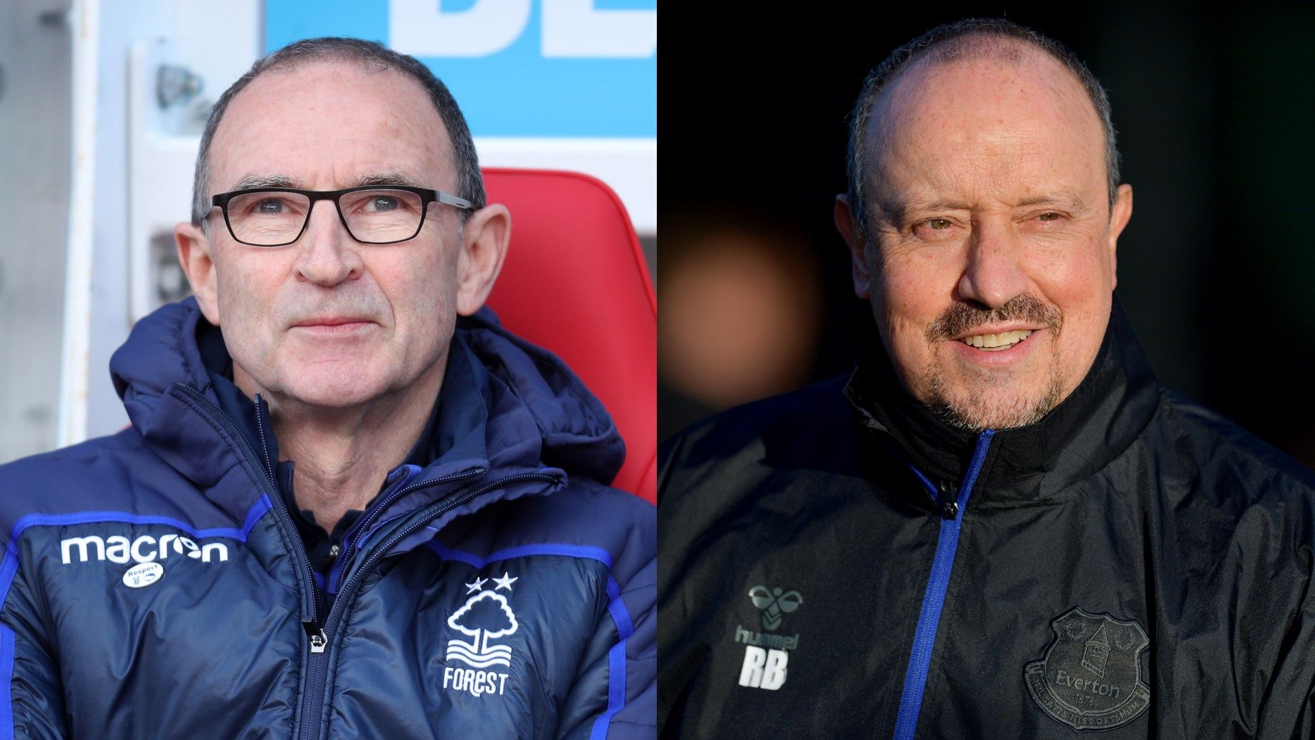 Martin O'Neil Rafa Benitez split