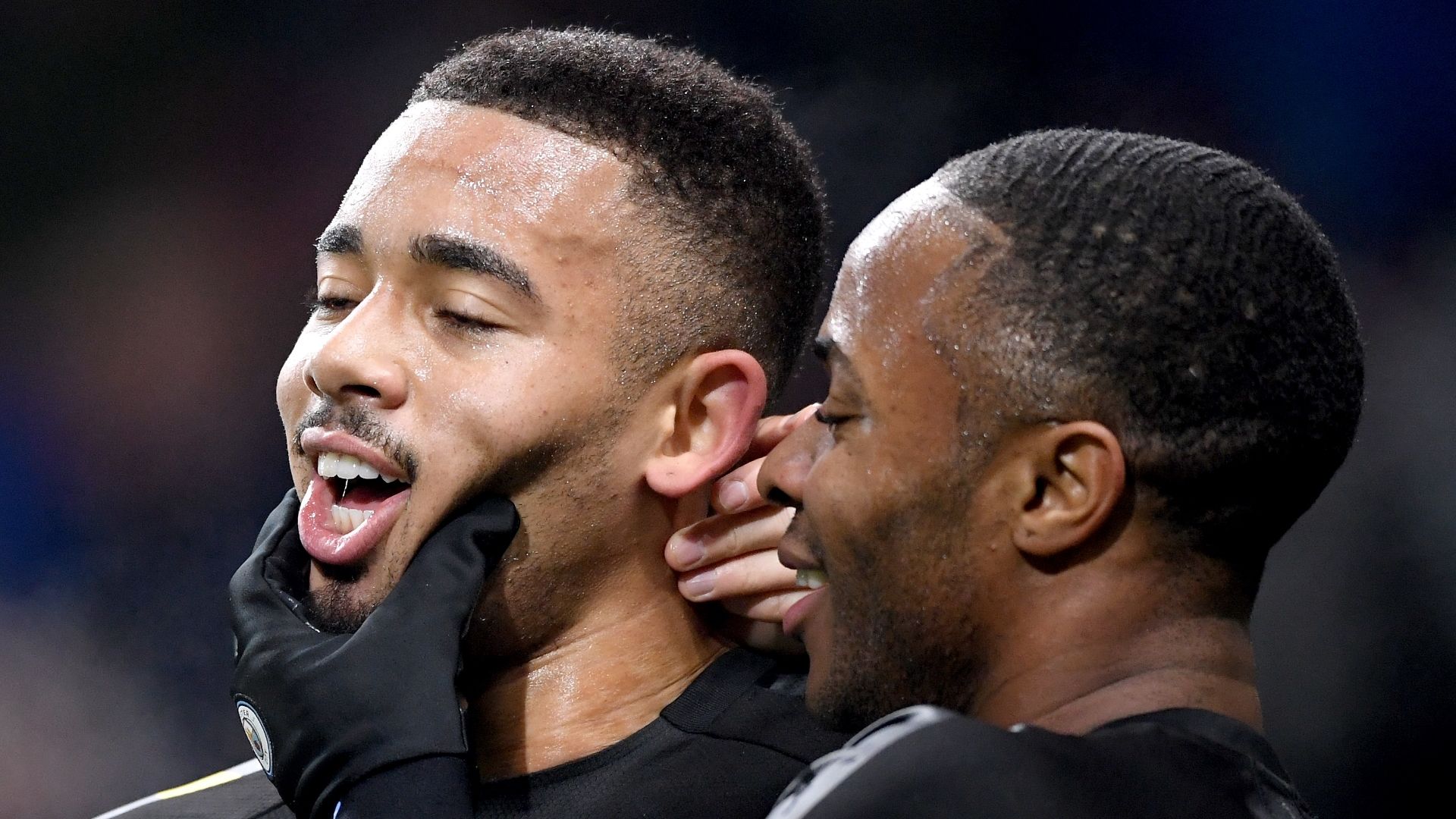 Gabriel Jesus, Raheem Sterling, Burnley vs Man City