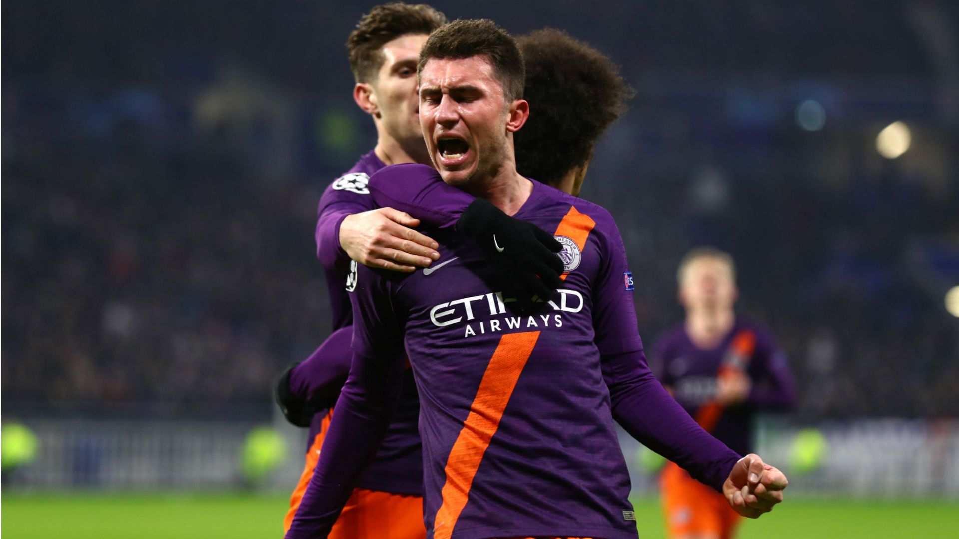 Aymeric Laporte Manchester City Lyon Champions League 27112018