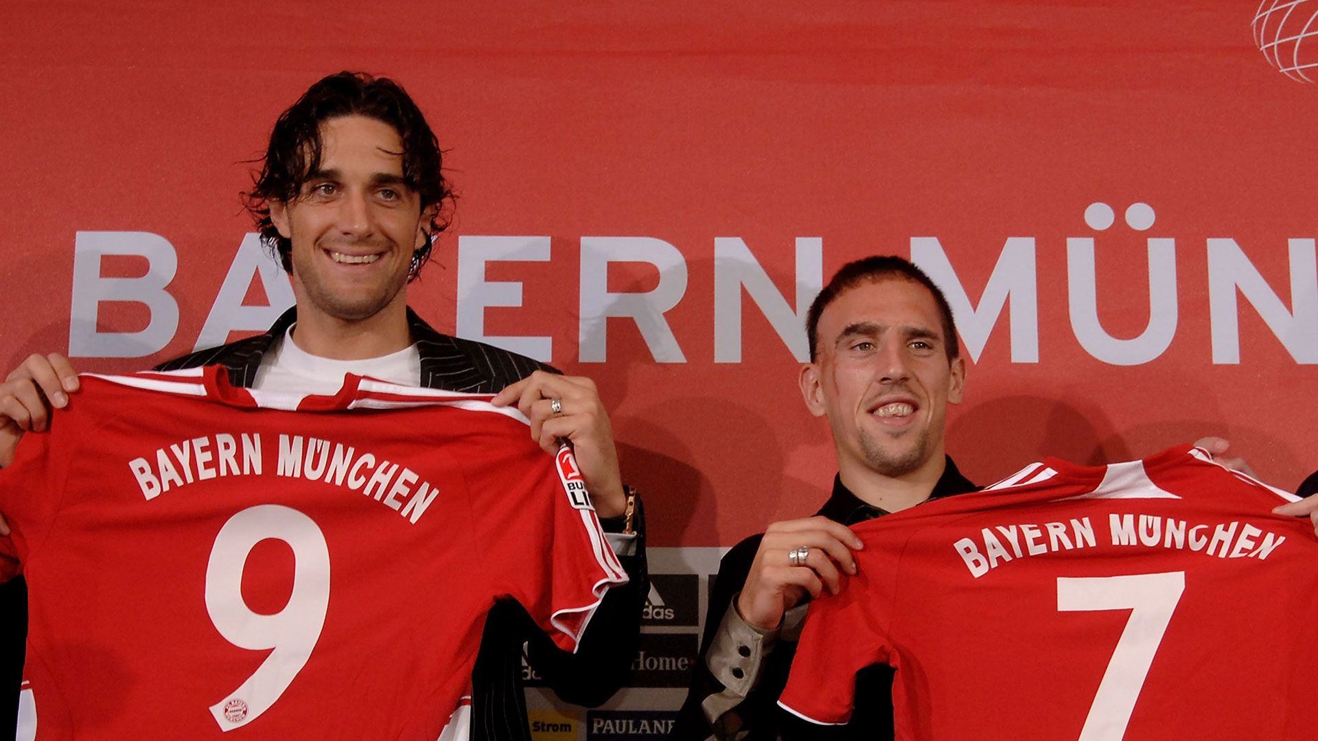 Luca Toni, Franck Ribery 06072007
