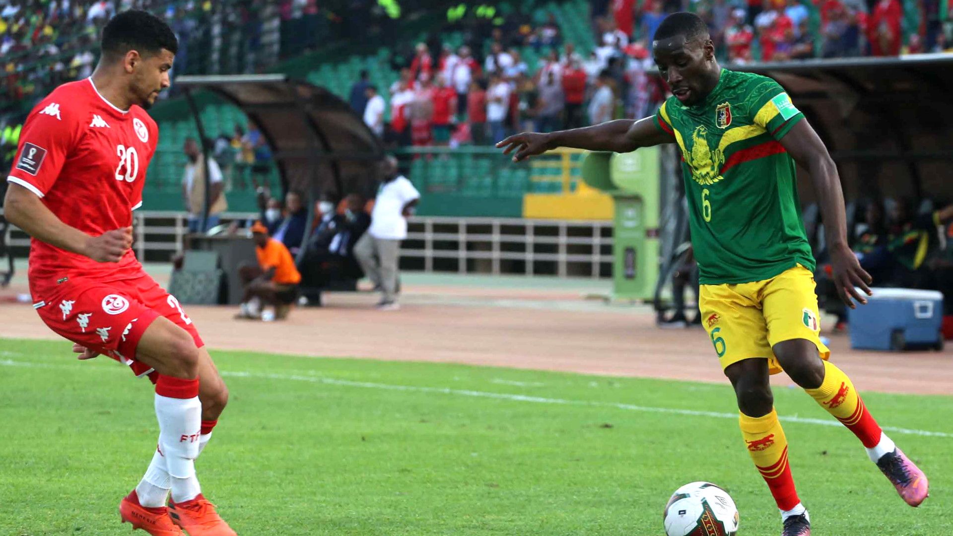 Massadio Haidara, Mali vs Tunisia, March 2022