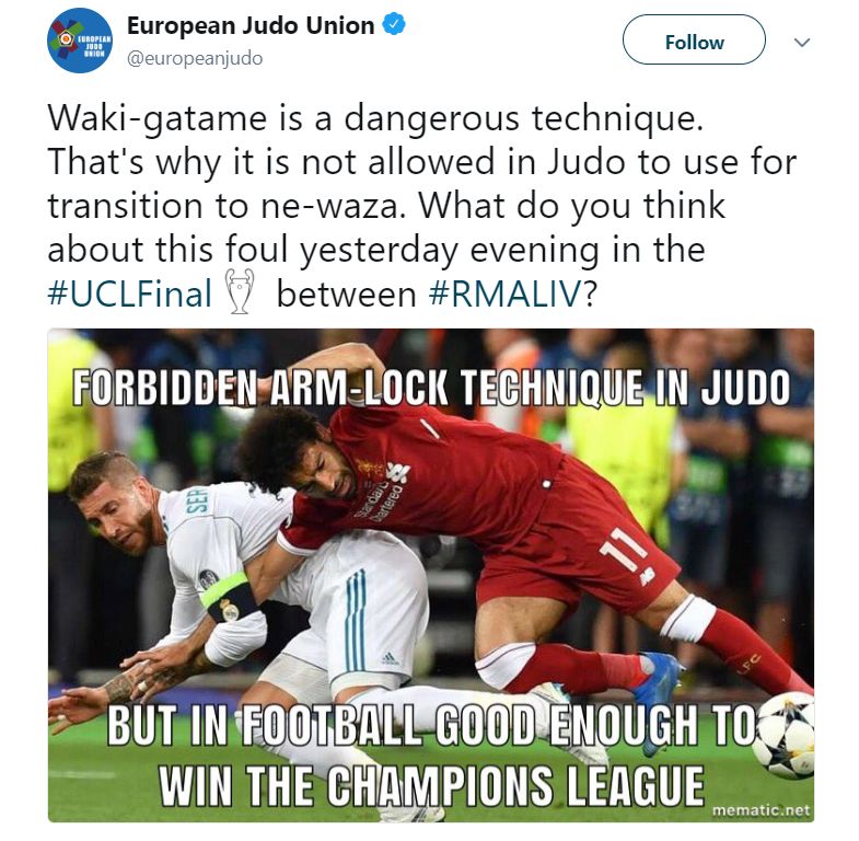 European Judo Union comment about Ramos