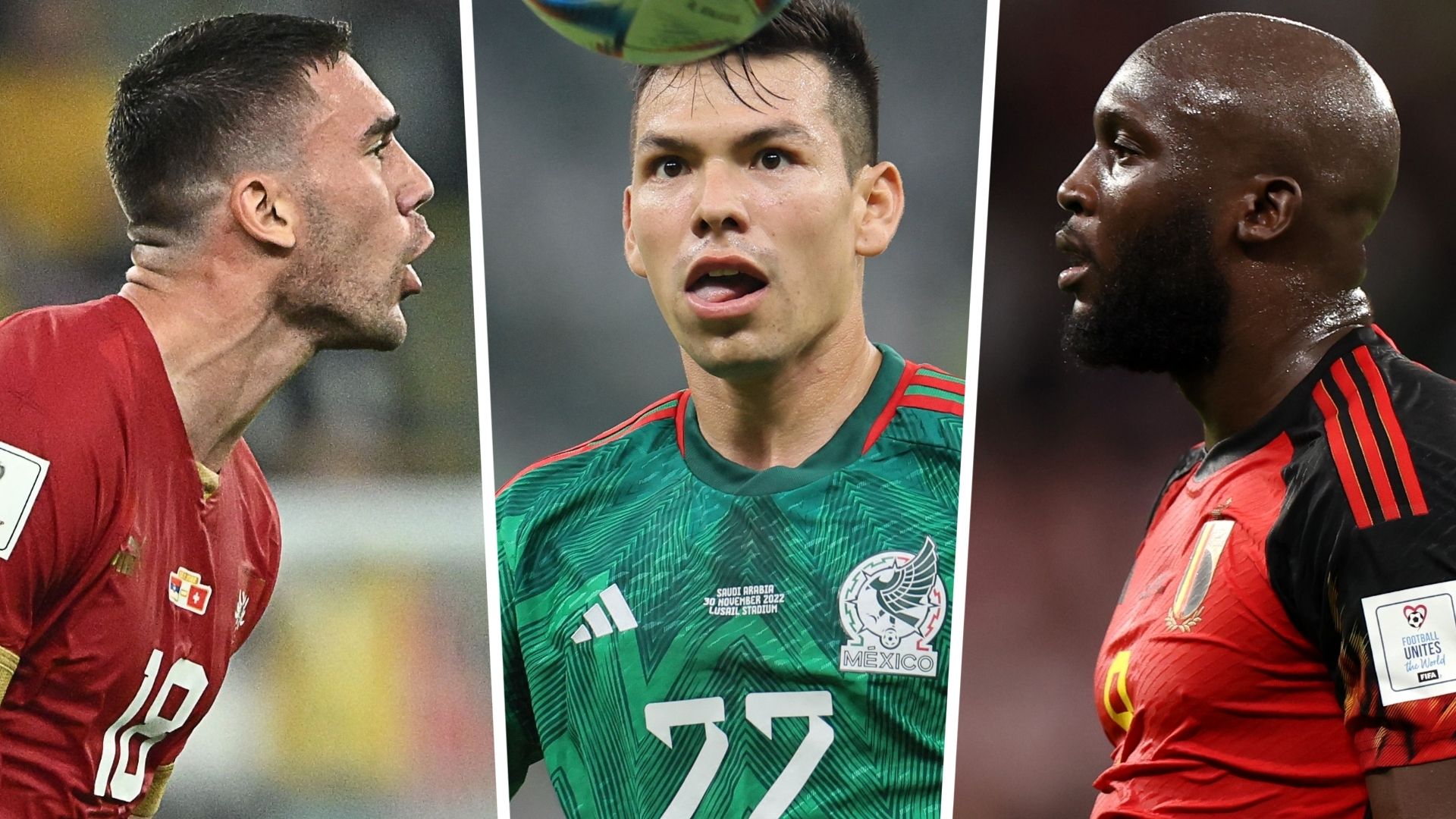 Vlahovic Lozano Lukaku