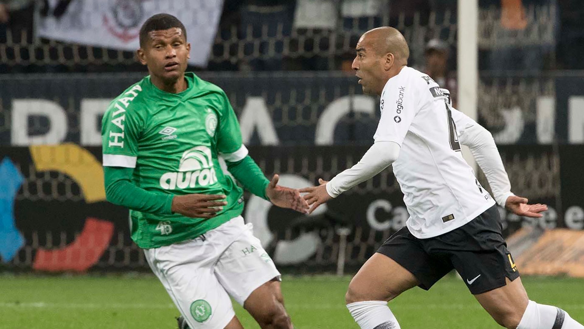 Emerson Sheik Marcio Araujo Corinthians Chapecoense Copa do Brasil 01082018