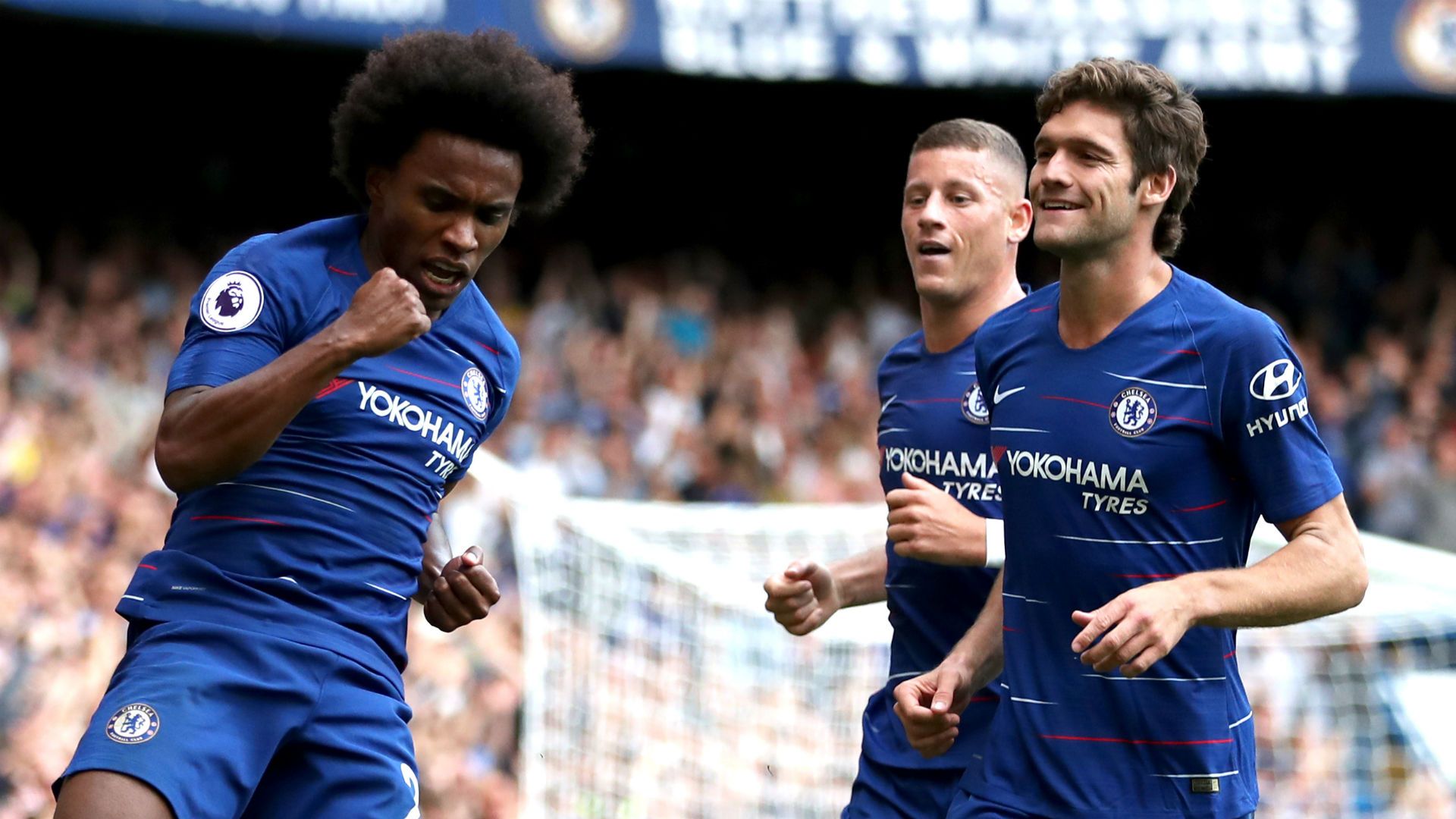 Willian Marcos Alonso Chelsea