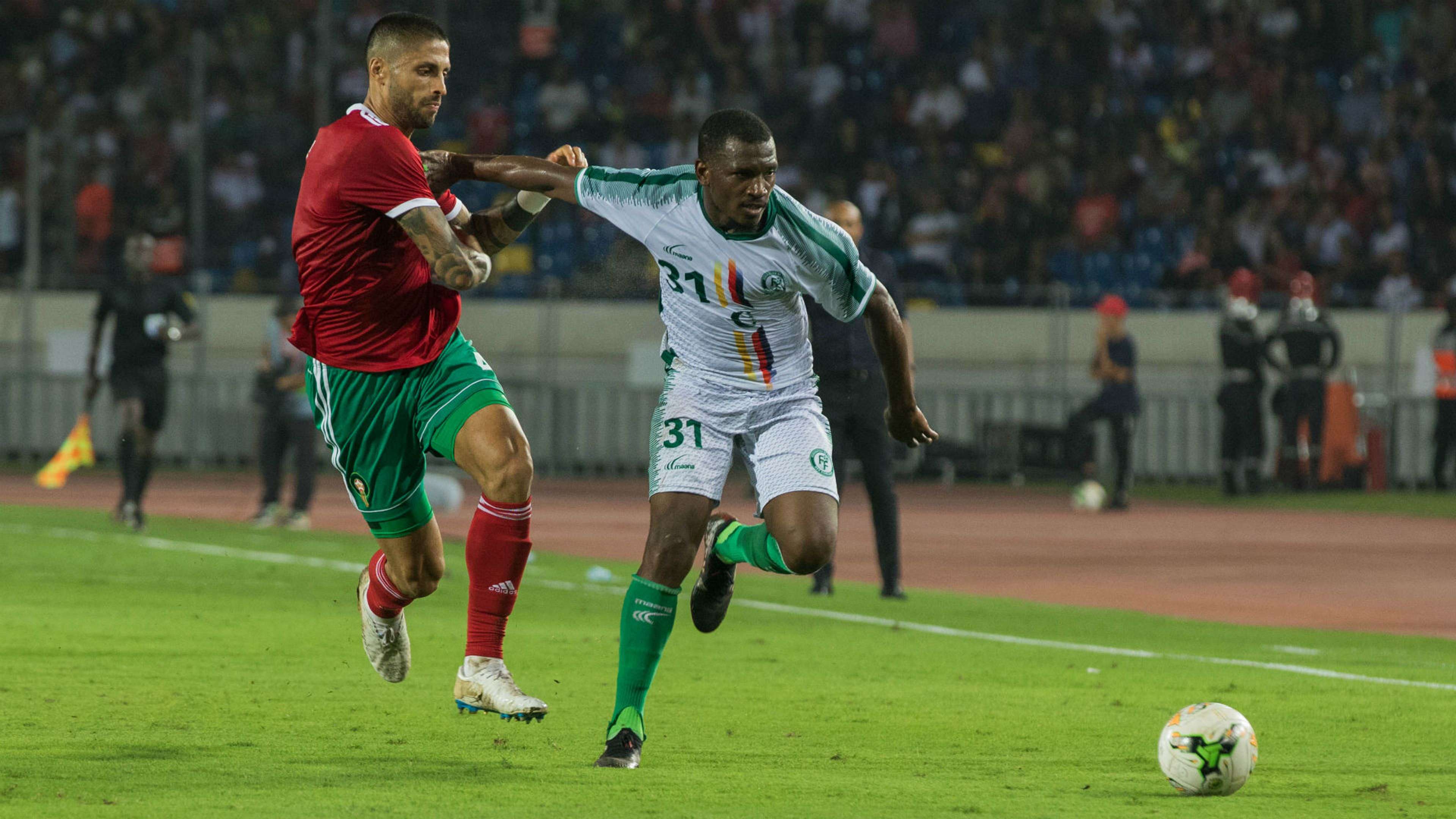 Manuel da Costa and El Fardou Ben Mohamed - Morocco vs Comoros