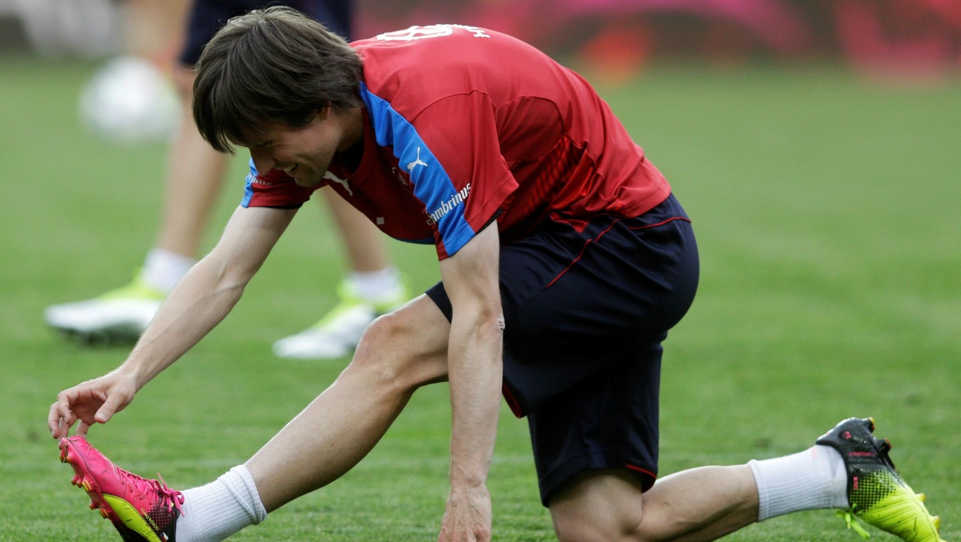 Tomas Rosicky, Training Czech Republic, 20160604