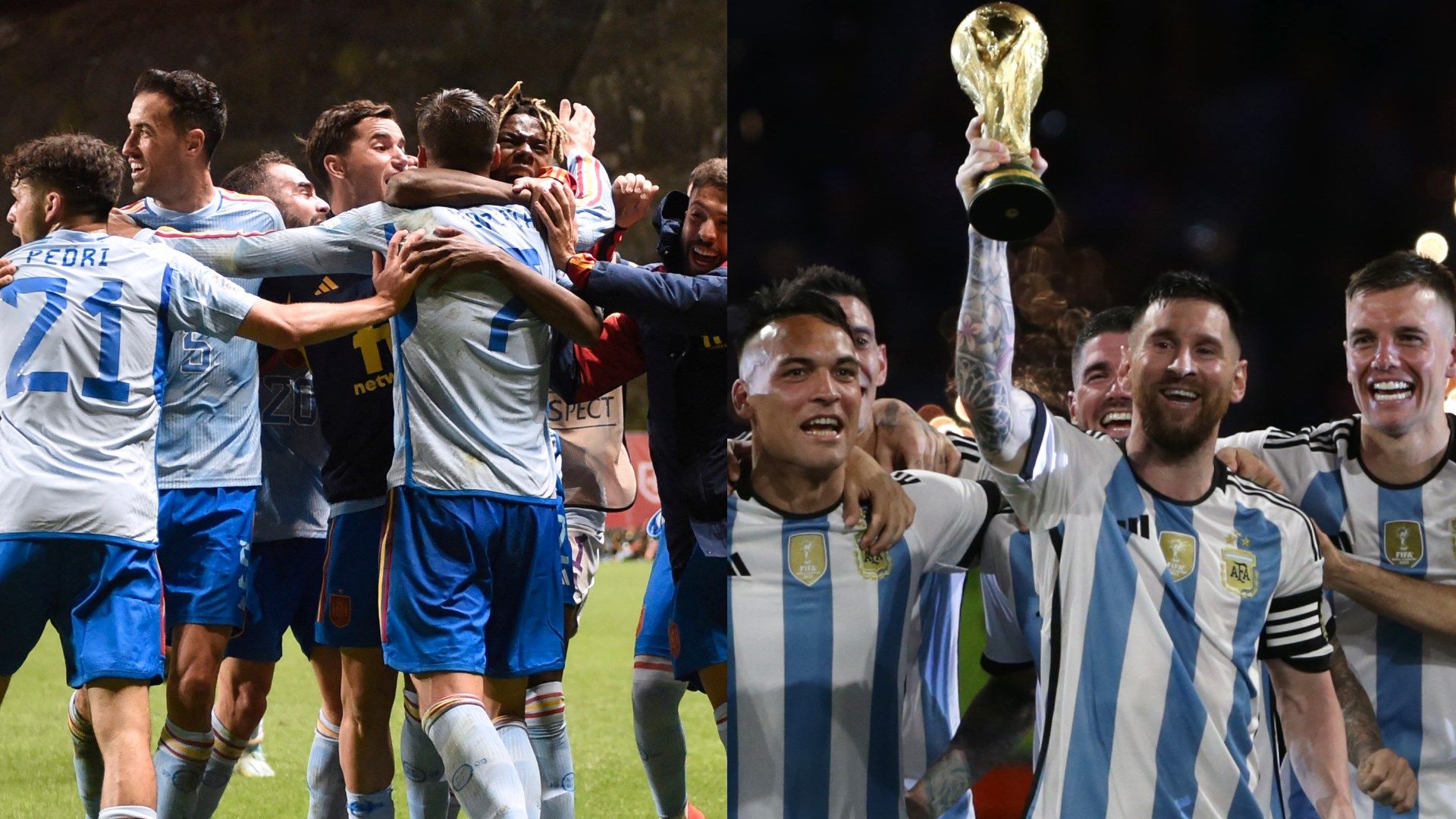 Spain, Argentina GFX