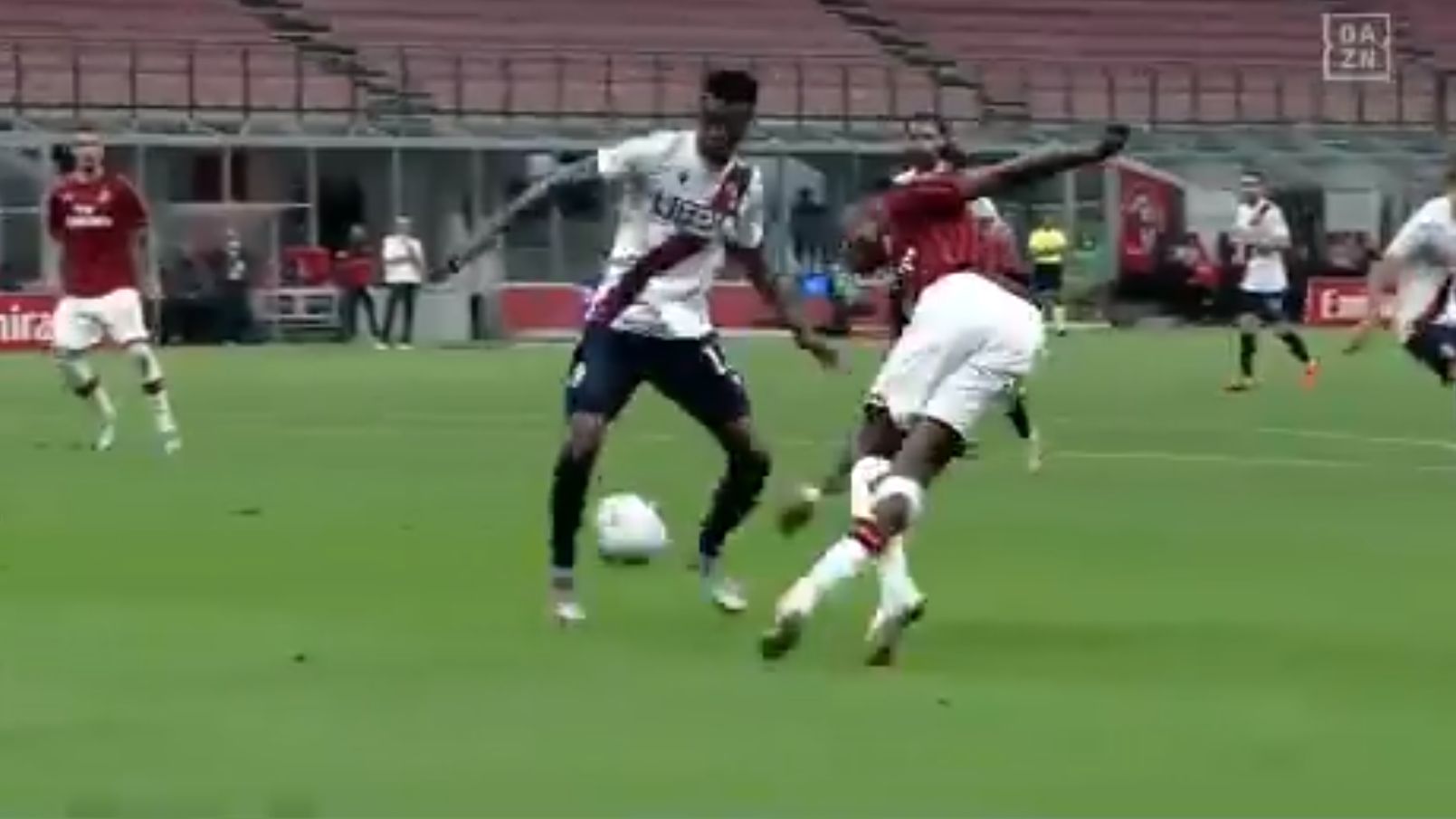 Leao AC Mailand Rabona