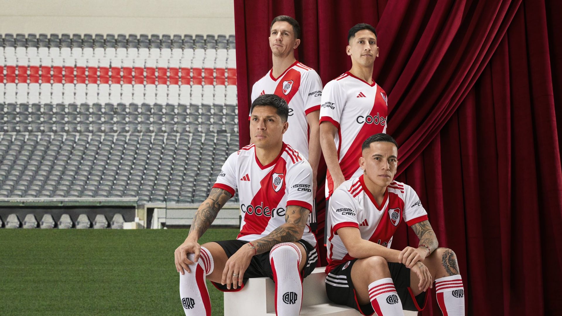 camiseta nueva titular river temporada 2023-24