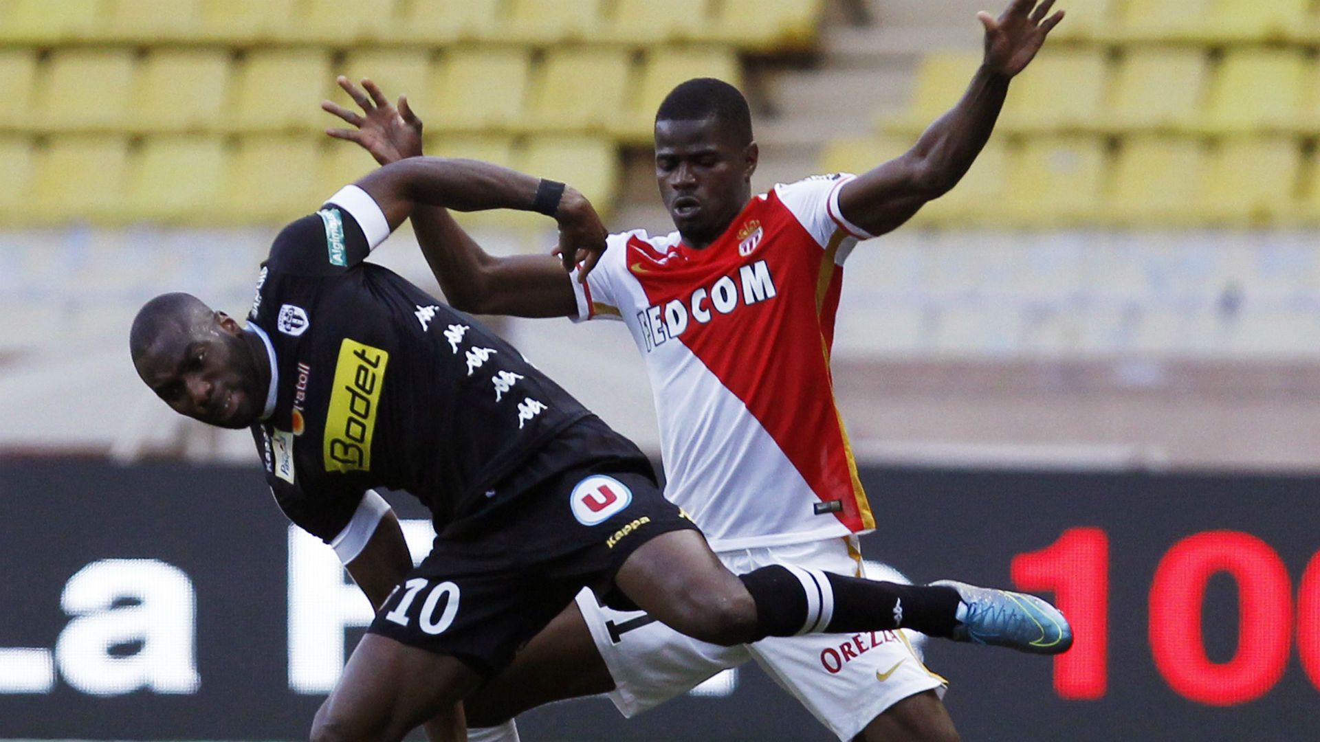 Gilles Sunu Elderson Echiejile Monaco Angers Ligue 1 01112015