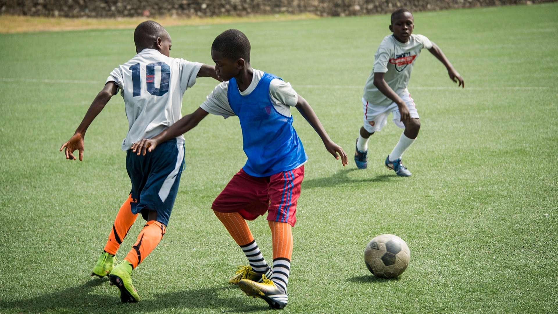 Monrovia Football Academy football class