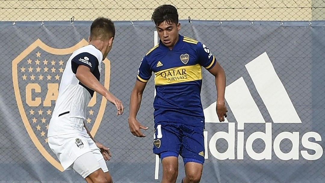Exequiel Zeballos Boca Gimnasia Amistoso Pretemporada 2020