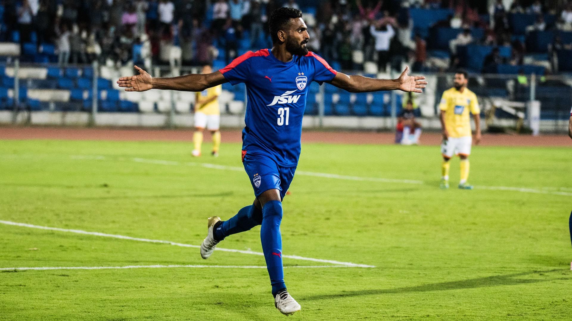 CK Vineeth Bengaluru FC Mumbai FC I-League 2017