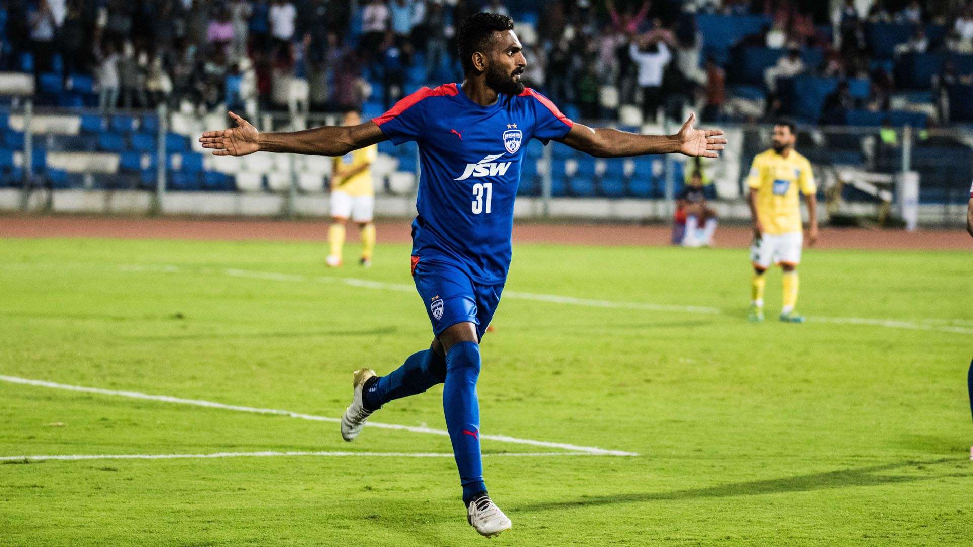 CK Vineeth Bengaluru FC Mumbai FC I-League 2017