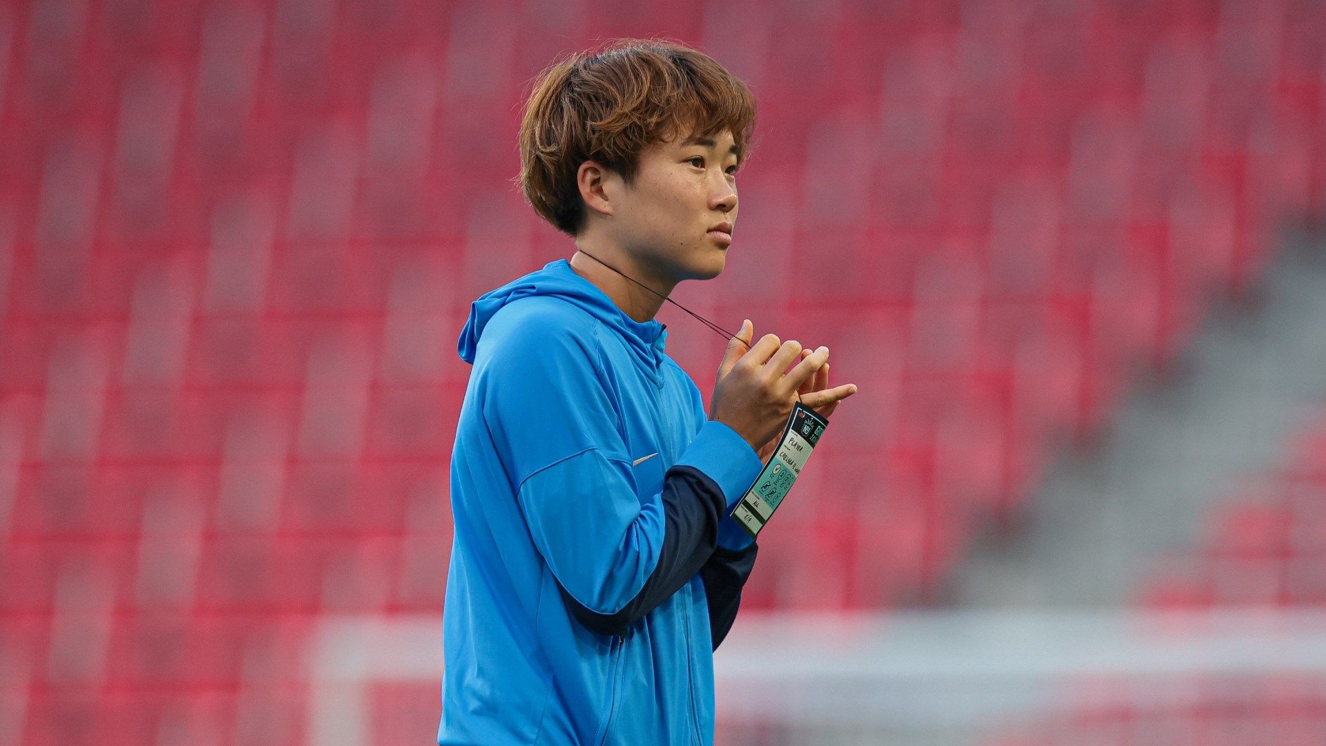 Maika Hamano Chelsea pre-match