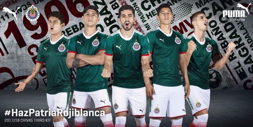 Tercer uniforme Chivas Clausura 2018