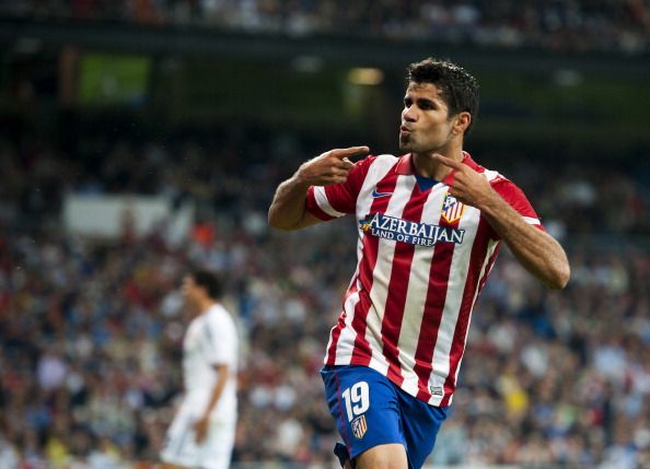 REAL MADRID 0-1 ATLETICO DIEGO COSTA 130928