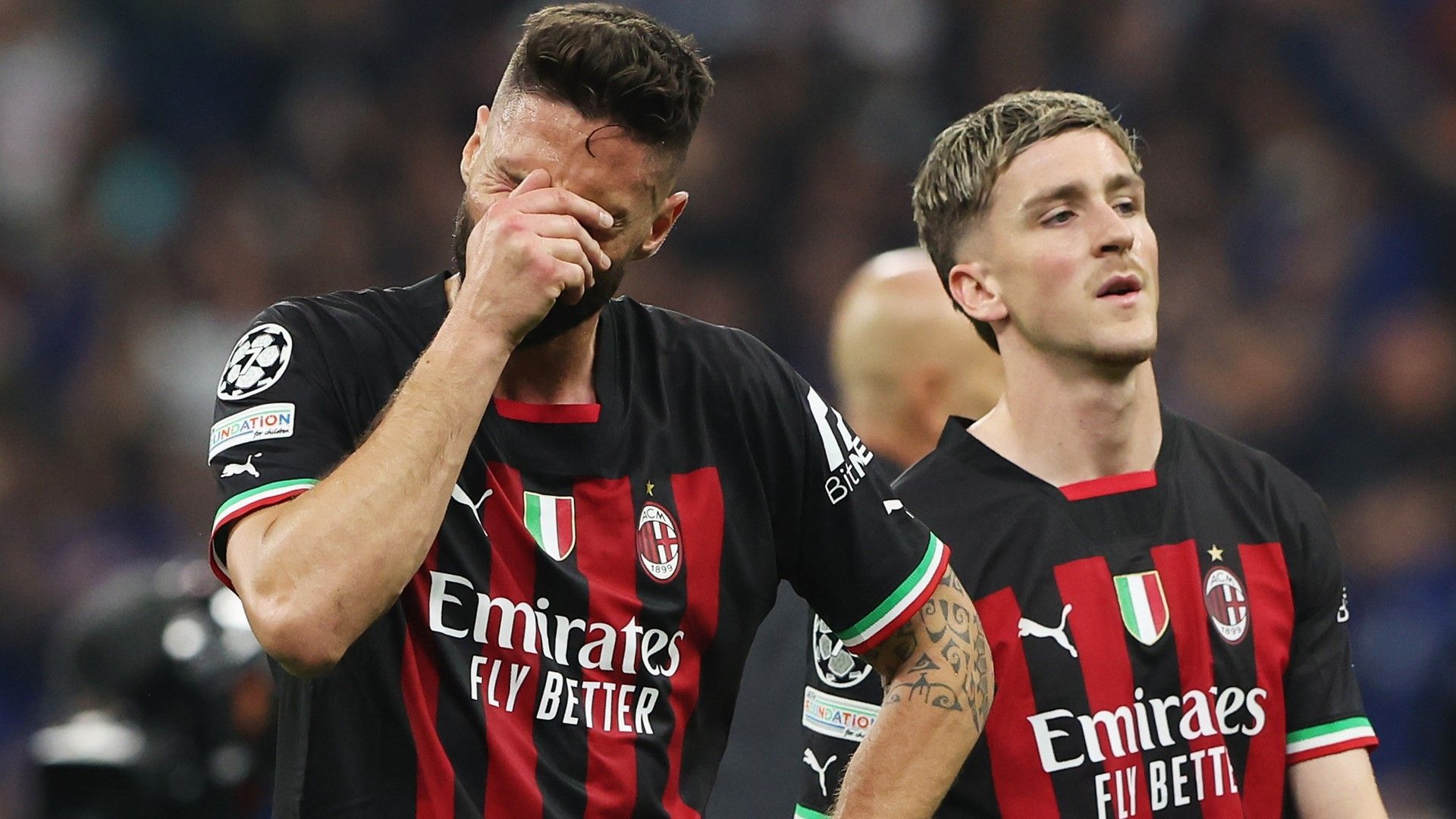 Giroud Saelemaekers Milan