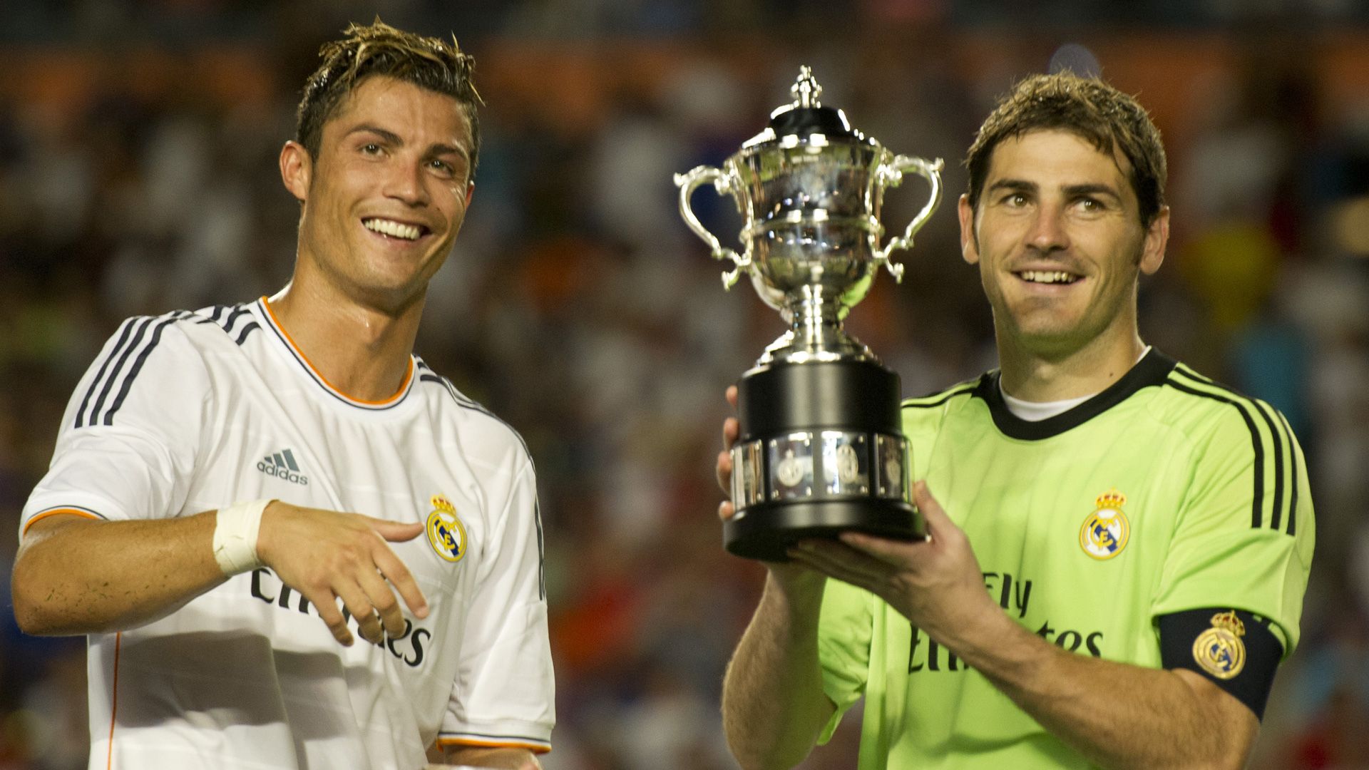 Cristiano Ronaldo Iker Casillas Real Madrid ICC 08062017