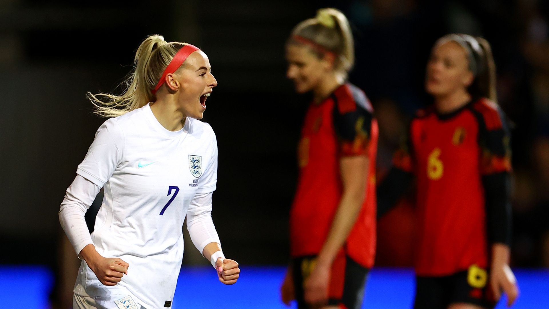 Chloe Kelly Belgium Arnold Clark Cup