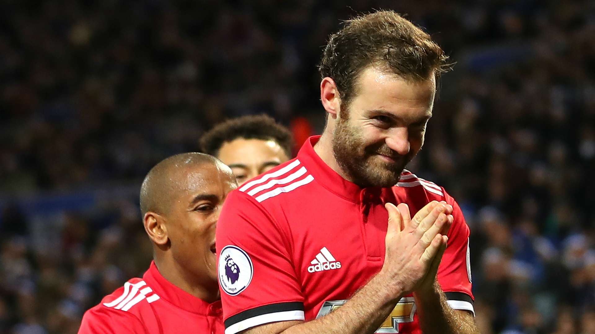 Juan Mata Manchester United Leicester City