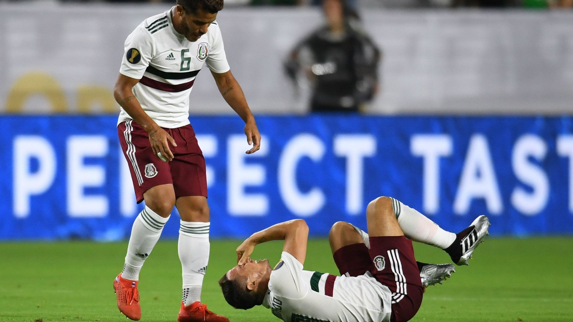 Jonathan dos Santos Héctor Moreno Selección mexicana 030719