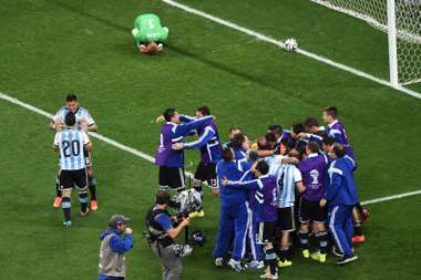 Argentina v Netherlands 2014 World Cup penalty shootout