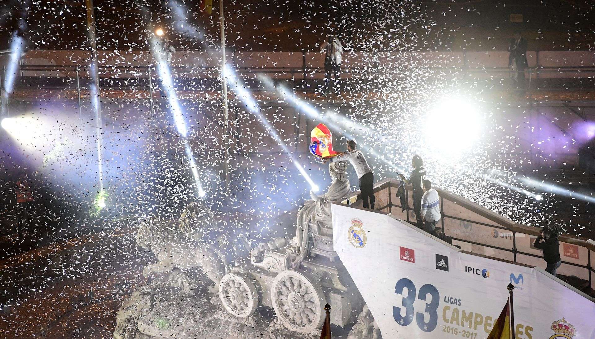Celebración Real Madrid LaLiga 2017