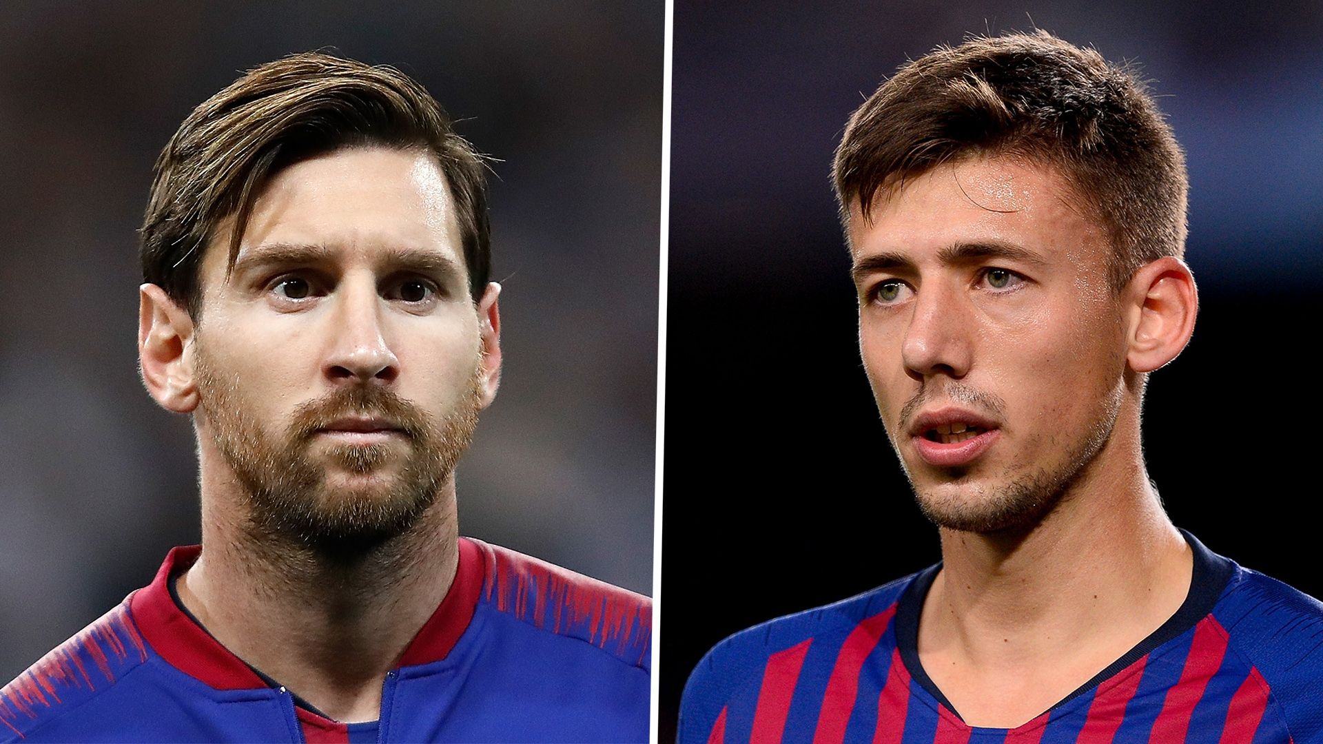 Lionel Messi Clement Lenglet Barcelona 2018