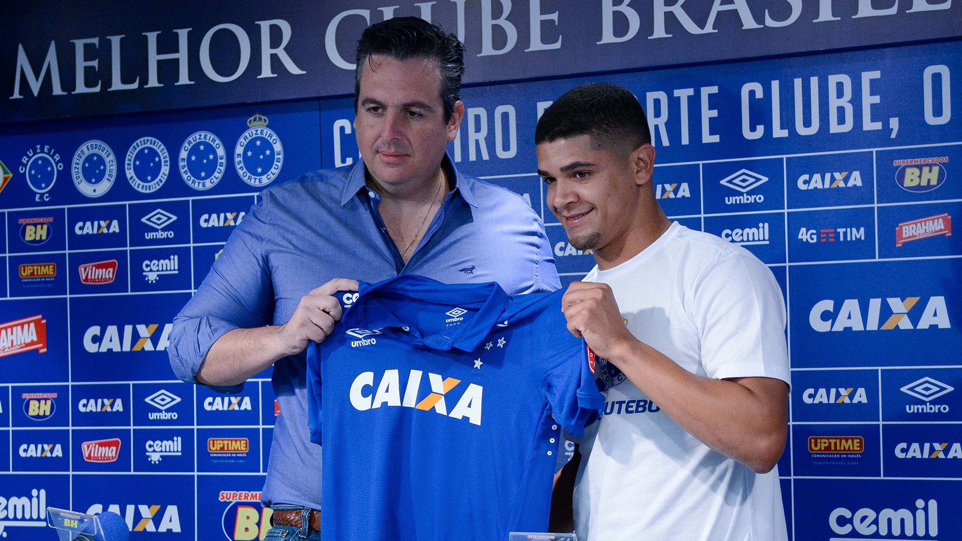 Denilson Bruno Vicintin apresentação Cruzeiro 22072016