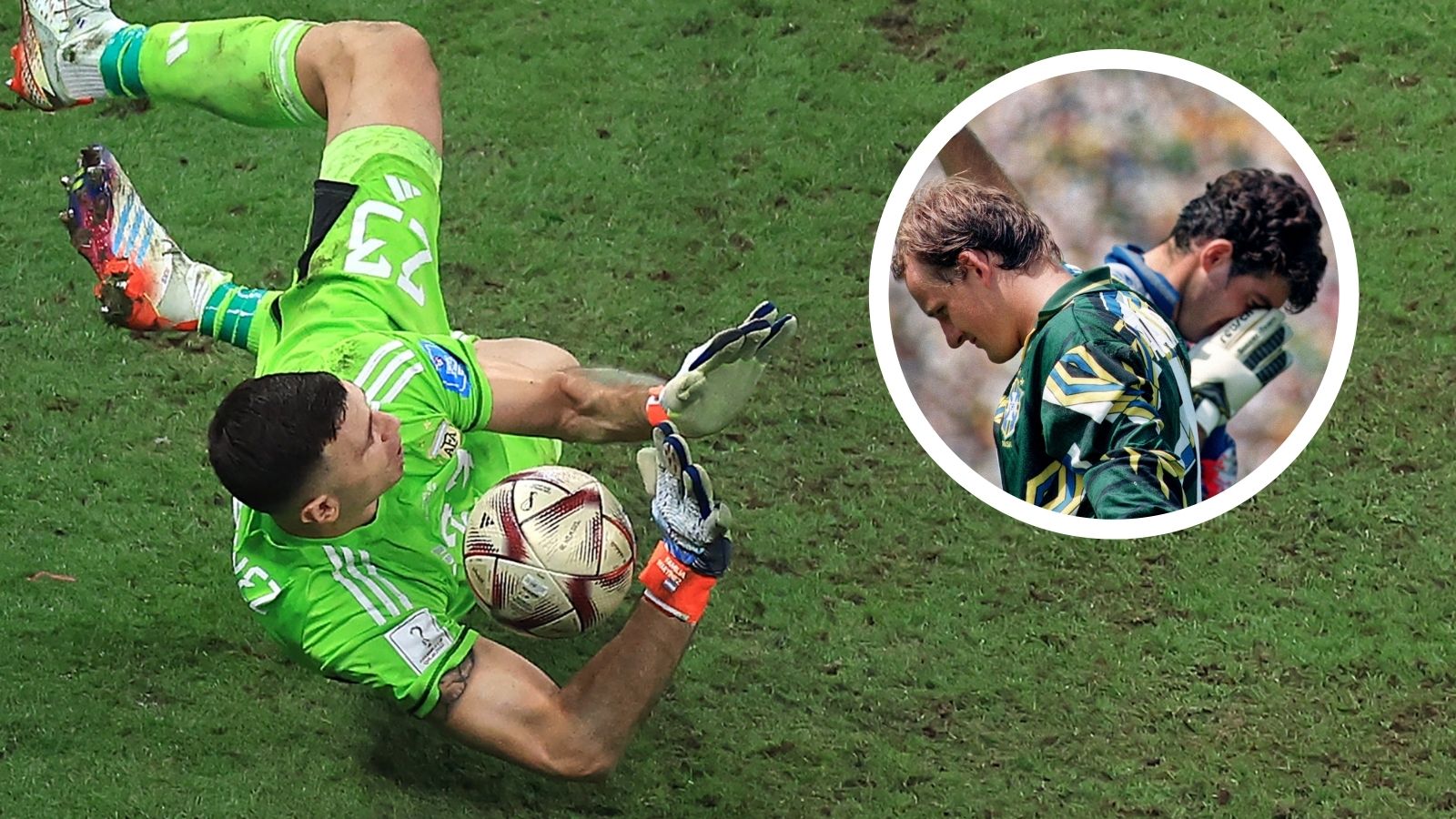 Emiliano Martinez Pagliuca Taffarel