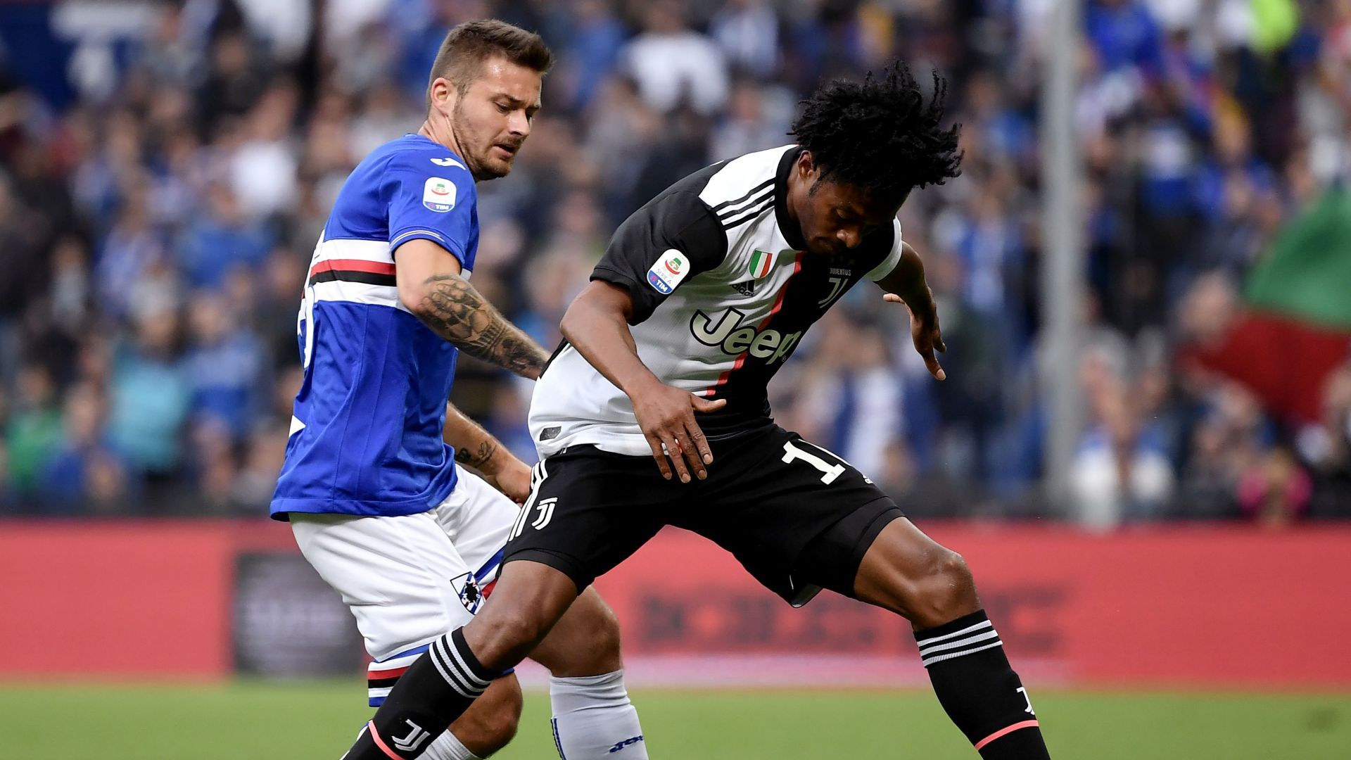 Karol Linetty Juan Cuadrado Sampdoria Juventus Serie A